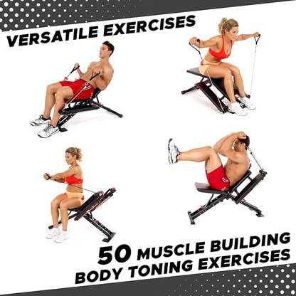 Compact Design, Home Gym, Versitiale Exercises, Workout Equipment,