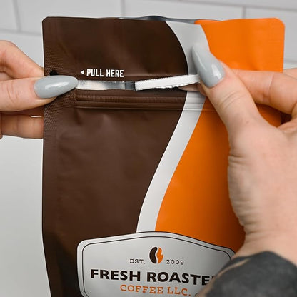Fresh Roasted Coffee, Fog Kicker, 12 oz, Light Roast, Kosher, Whole Bean