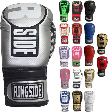 Ringside Apex Bag Gloves, IMF-Tech Boxing Gloves with Secure Wrist Support, Synthetic Boxing Gloves for Men and Women