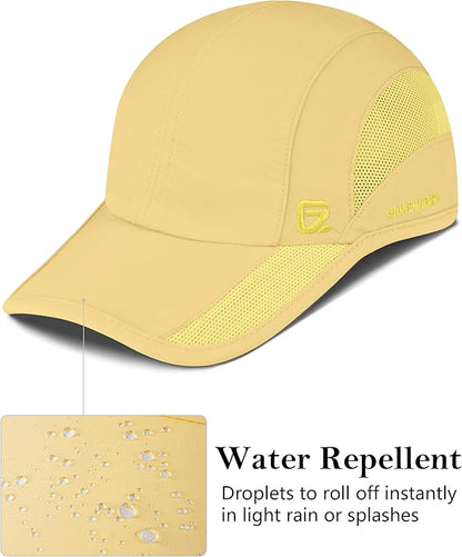 GADIEMKENSD Quick Dry Run Hat Cooling Breathable Mesh
