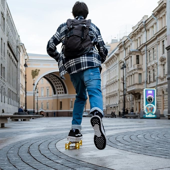 FREEDARE Roller Skate Wheels 54mm/58mm and Bearings Indoor Outdoor Luminous Light Up 83A with T Tools for Double Row Skating and Skateboard (8 Pack)