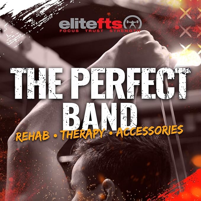 EliteFTS Pro Resistance Band - Boost Core Stability and Flexibility with This Portable, Joint-Friendly Tool