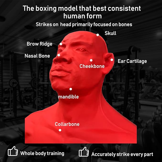 Freestanding Punching Bag Boxing Dummy for Adults Fighting Bag Stand Kick Boxing Mannequin Training Dummy Martial Arts