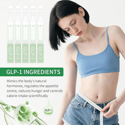 2025 New Glp-1 Oral Solution, GLP-1 Moringa Drops, Natural GLP-1 Drops for Women and Men 10-Pack