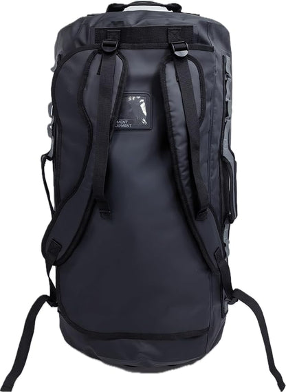 Element Equipment Trailhead 2.0 Waterproof Duffel Bag Shoulder Straps Black/Grey Medium