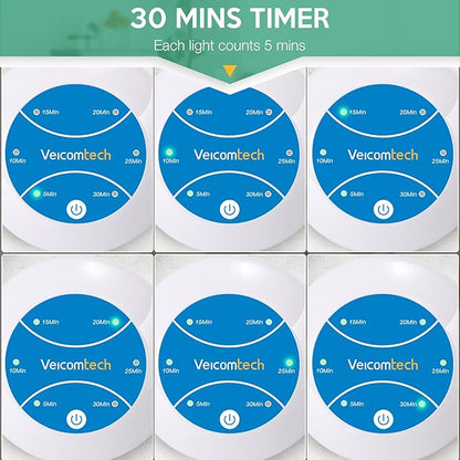 Ionic Foot Bath Detox Machine - Detox Foot Spa System for Home, Salon, Spa Club with 2 Arrays and 100 Tub Liners