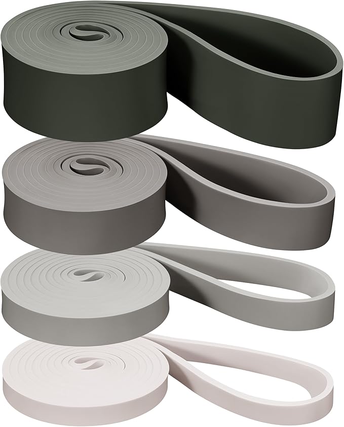 Retrospec Lift Resistance Pull Up Assistance Band Set for Working Out, Home Fitness, Toning, Stretching. Physical Therapy, Muscle Training & Exercise - Lightweight & Portable for Men & Women