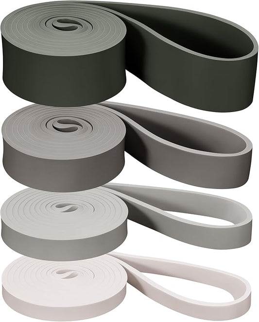 Retrospec Lift Resistance Pull Up Assistance Band Set for Working Out, Home Fitness, Toning, Stretching. Physical Therapy, Muscle Training & Exercise - Lightweight & Portable for Men & Women