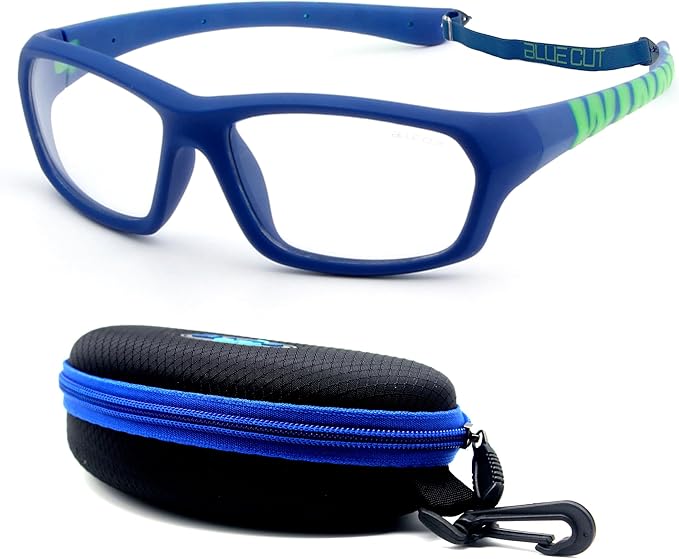 BLUE CUT Sports Protection Goggles, Anti-Fog Lenses Safety Glasses for Basketball, Pickleball and All Outdoor Sports