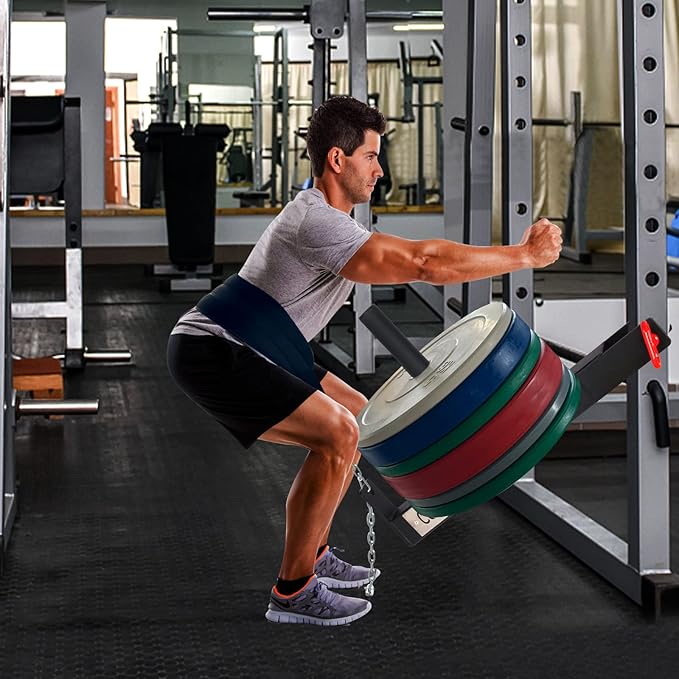 14’’ Long Post Length Belt Squat Attachment 2" x 2", 3" 3" x 2", 3" 3" x 3" Racks 5/8" Or 1'' And 2’’ Weight