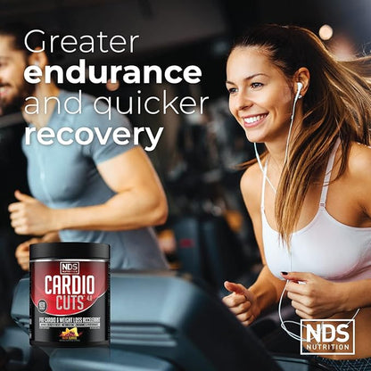 NDS Nutrition 4.0 Pre Workout Supplement - Advanced Weight Loss and Pre Cardio Formula with L-Carnitine, CLA, MCTs, L-Glutamine, and Safflower Oil - Miami Sunrise (40 Servings)