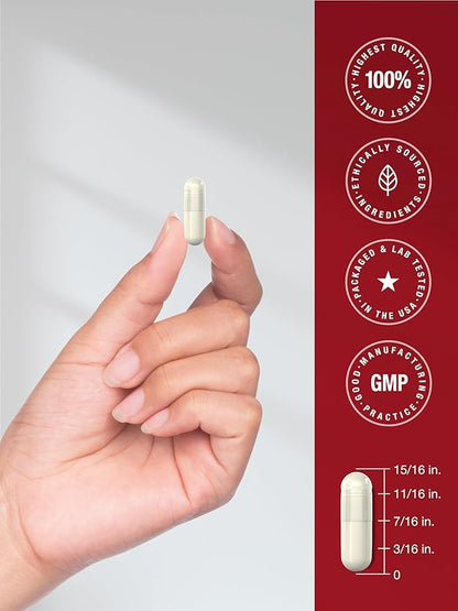 Horbaach Apple Cider Vinegar Capsules | 1800mg | 180 Count | Non-GMO, Gluten-Free Supplement | by Berkshire Labs