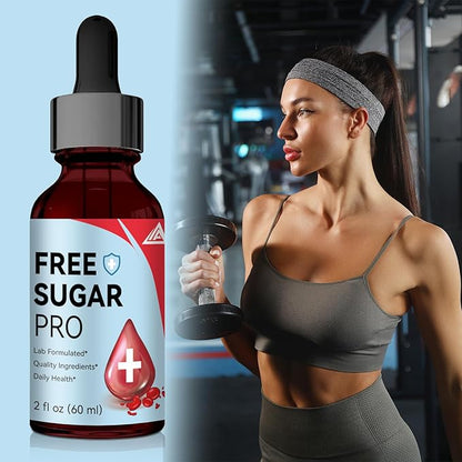 Free Sugar Pro Drops, Free Sugar Pro Liquid Drops, for Men and Women (2oz) (5)