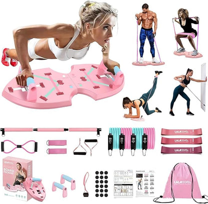 LALAHIGH Portable Home Gym System for Men and 20 Fitness