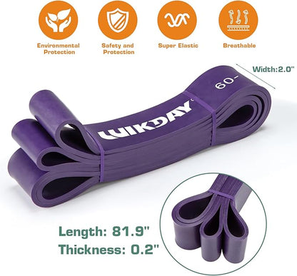 Resistance Bands for Working Out, Exercise Bands, Workout Bands, Pull Up Assistance Bands for Body Stretching Training Physical Therapy Muscle Training for Men & Women