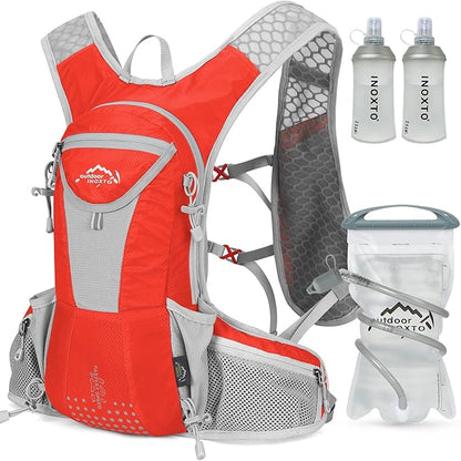 Hydration Pack Backpack, Lightweight Water Backpack with 2L Leakproof Hydration Bladder Daypack for Men Women,Running Hydration Vest for Outdoor Trail