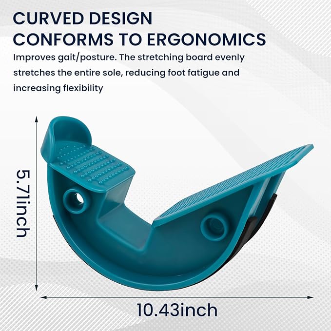 Foot and Calf Stretcher- Foot Rocker,Stretching Strap for Plantar Fasciitis Stretcher
