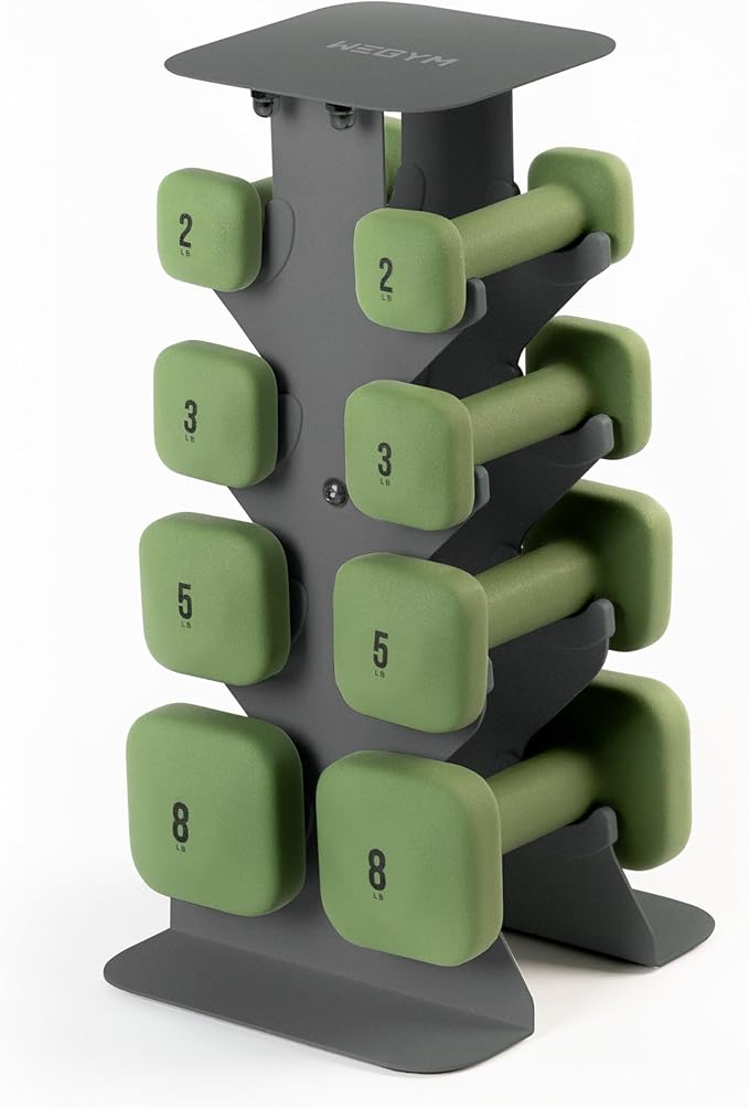 SafeGrip Dumbbells, Anti-Slip, Anti-Roll, Thick Handles, Free Weights, Square Dumbbells for Secure Workouts at Home, Weightlifting, and Personal Training