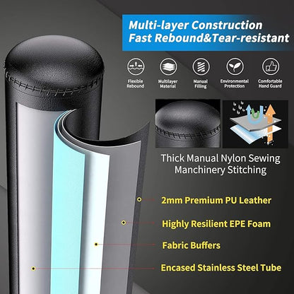 Freestanding Punching Bag for Adults,70'' Boxing Bag with Stand Kicking Bag Heavy Bag with Boxing Gloves，Suitable for Boxing and Kickboxing for Home Office Gym，Gift for Boys and Girls