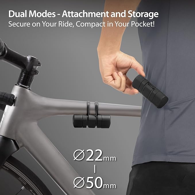 BONE Bike Portable Tool Kit Lite, 12-in-1 Mini Bicycle Repair Capsule, Scratch-Free & Waterproof Silicone Bag for Emergency Maintenance, Cycling Accessory with Ratchet Wrench for Biking & Home Repair