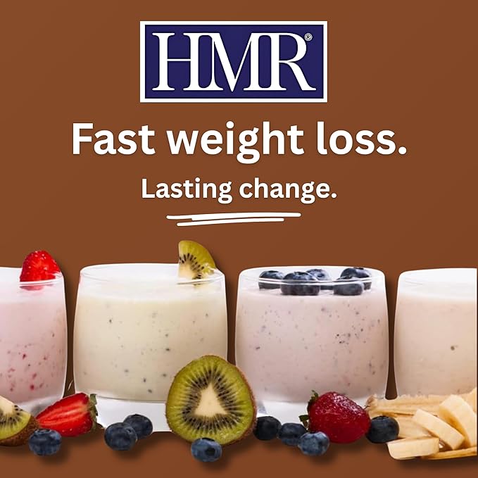 HMR 70 Plus Chocolate Shake & Pudding Mix | Meal Replacement Powder | Lactose-Free | 15g Protein | Supports Healthy Weight Loss | Easy to Make | Low Calorie | 21 Single Serving Packets