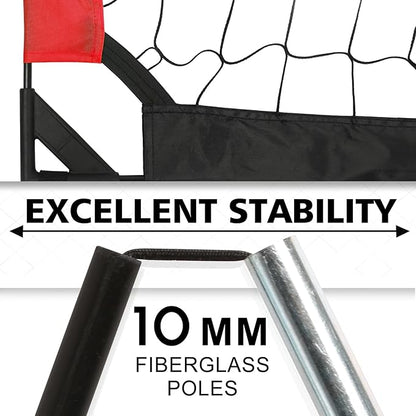 Kids Soccer Goal for Backyard, 6x4 9x5 FT Portable Soccer Nets Pop Up with Ball, Agility Ladder, Cones, Target & Carry Bag for Toddler Youth Outdoor Indoor Training Practice Sports Games Play