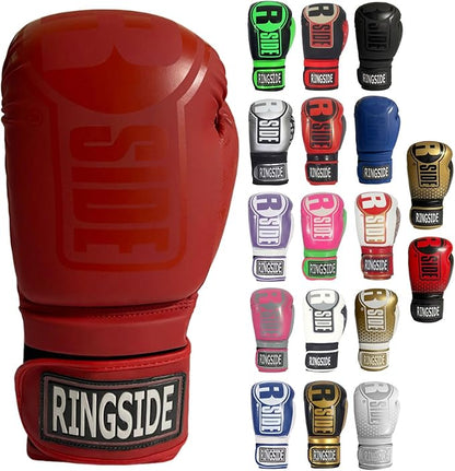 Ringside Apex Bag Gloves, IMF-Tech Boxing Gloves with Secure Wrist Support, Synthetic Boxing Gloves for Men and Women