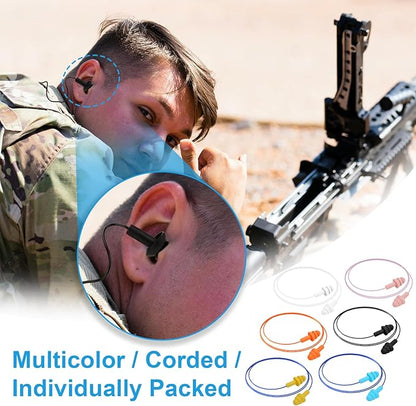 Ear Plugs for Swimming,Sleeping Noise Cancelling,Snoring,Shoting,Working, Reusable Silicone Earplugs, Super Soft Ear Plug for Noise Reduction, Ears Protection (12 Pairs)