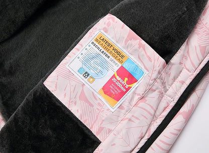 Keevoom Girl's Ski Jacket Winter Warm Thick Snow Coat Windproof Kids Outdoor Hooded Jackets