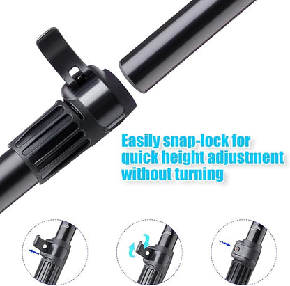 2 Set of 3 Pieces Sup Paddle Board Paddle Kayak Adjustable Stand up Oar Aluminum Alloy Lightweight Replacement Paddleboard Detachable Aluminum Alloy Shaft for Surfing Fishing