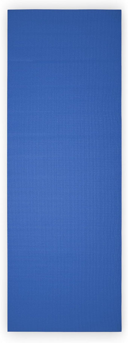 Sunny Health & Fitness Non-Slip Yoga Mat – Durable, Anti-Tear, Lightweight, Cushioned Support for Yoga, Pilates, Stretching Exercises, Meditation and Floor Workouts | Multiple Sizes & Colors