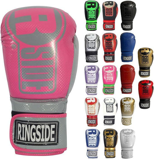 Ringside Apex Bag Gloves, IMF-Tech Boxing Gloves with Secure Wrist Support, Synthetic Boxing Gloves for Men and Women