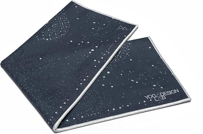 Yoga Design LAB | The Hand Towel | Premium Non Slip Hand Towel | Designed in Bali | Colorful Eco Printed + Quick Dry + Soft | Hot Yoga, Bikram, Ashtanga, Sport, Barre, Travel (Celestial)