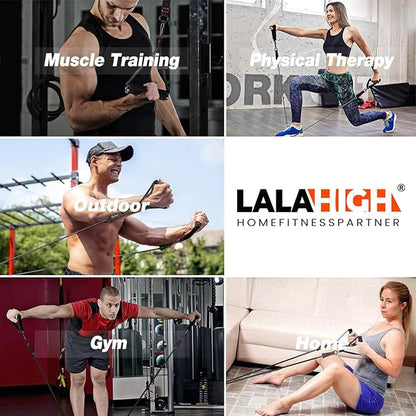 LALAHIGH Portable Home Gym System for Men and 20 Fitness
