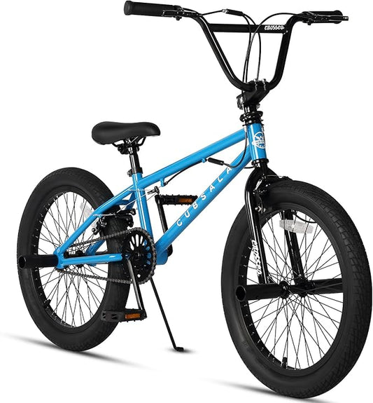 Freestyle BMX Bike, 18 20 Inch Kids Bicycle for 5-13 Years Old Kids and Beginner Level Rider, Multiple Colors