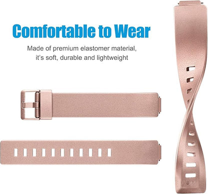 Tobfit Sport Bands Compatible with Fitbit Inspire HR/Inspire/Ace 2 Fitness Tracker Accessories Strap for Women Men, Small Large