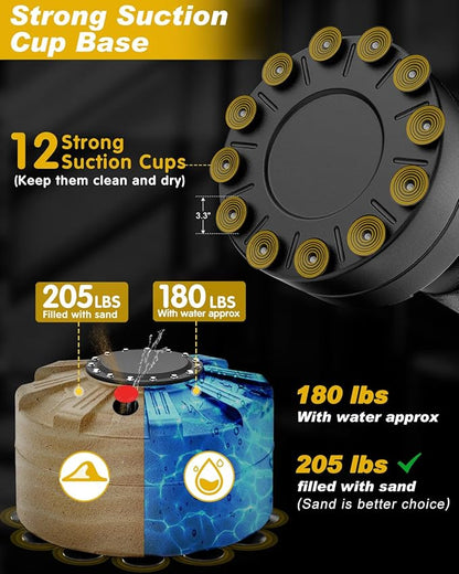 GIKPAL Freestanding Punching Bag with Boxing Gloves, Heavy Boxing Bag with Stand for Adult, Kickboxing Bag for MMA Martial Arts Boxing Traning