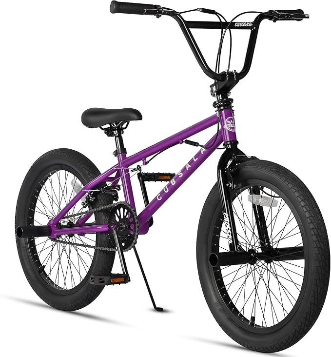 Freestyle BMX Bike, 18 20 Inch Kids Bicycle for 5-13 Years Old Kids and Beginner Level Rider, Multiple Colors
