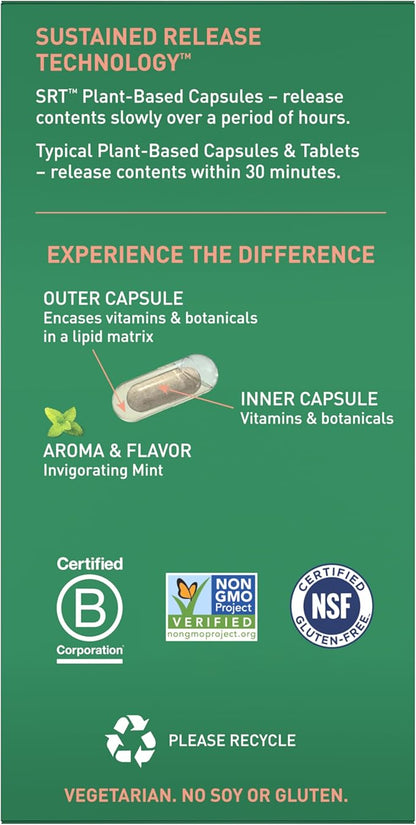 Garden of Life Skin Smooth Sustained Release Duo Caps, Best Skincare Supplement for Smooth, Radiant Skin with Hyaluronic Acid, Vitamins A & C, and SOD B Dimpless, Gluten-Free, 30 Plant-Based Capsules