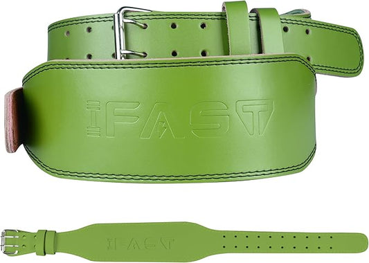 Leather Weight Lifting Belt 4 Inch
