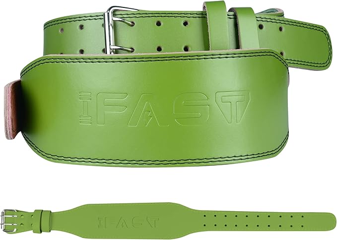 Leather Weight Lifting Belt 4 Inch