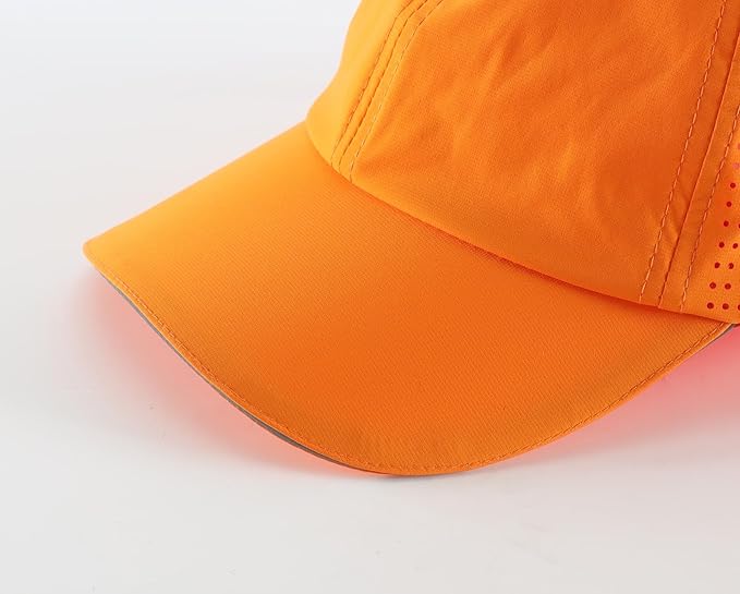 Home Prefer Reflective Water Repellent Quick Dry Airy UPF50+ Sun Hat for Men Women Outdoor Sports Baseball Caps Unisex