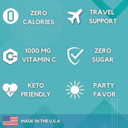 Electrolyte Powder Sugar-Free Hydration Packets Variety Pack HydroMATE 16 Sticks