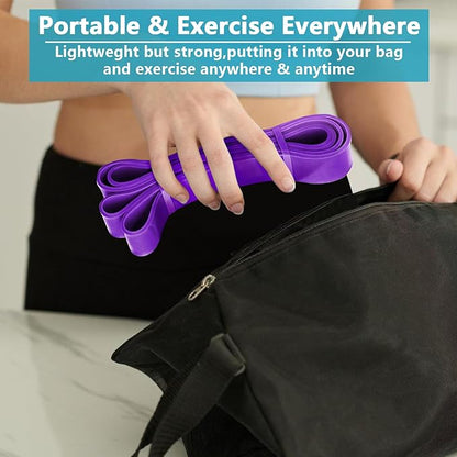 Resistance Bands for Working Out, Pull Up Assistance Bands, Exercise Workout Bands Set for Men Women, Stretch Bands for Physical Therapy, Muscle Training, Home Workouts