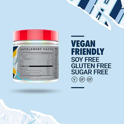 GHOST Hydration, Lemon Crush, 40 Serv, Electrolyte Powder - Drink Mix Supplement with Magnesium, Potassium, Calcium, Vitamin C & Taurine for Energy & Endurance - Vegan, Free of Soy, Sugar & Gluten