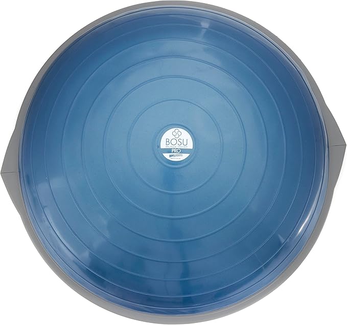 Bosu Pro Multi Functional Home Gym Full Body Balance Strength Trainer Ball Equipment with Guided Workouts and Pump