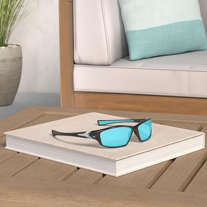 FAGUMA Sports Polarized Sunglasses For Men Cycling Driving Fishing UV400 Protection