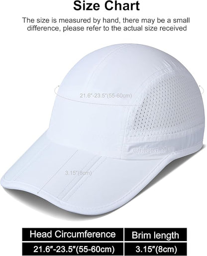 GADIEMKENSD Mens Folding Outdoor Hat Long Brim UPF 50+ Sun Protection