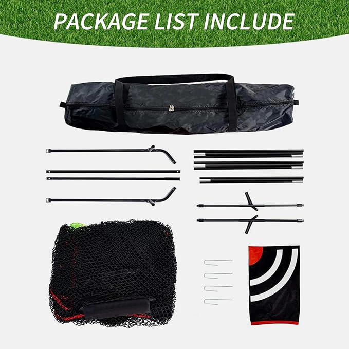 Golf Net for Backyard Drivin Heavy Duty Golf Hitting Practice Net Large Outdoor Indoor for Use10x8FT