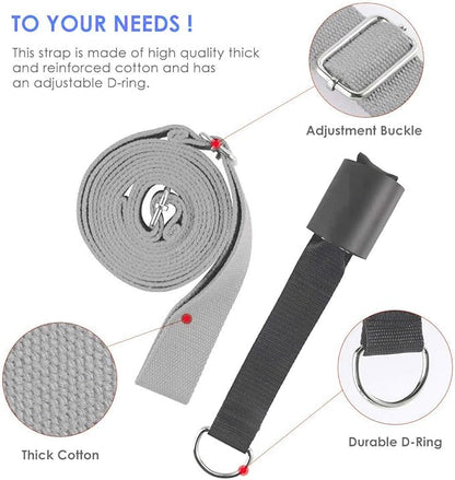 Leg Stretcher, Door Flexibility & Stretching Leg Strap - Great for Ballet Cheer Dance Gymnastics or Any Sport Leg Stretcher Door Flexibility Trainer Premium Stretching Equipment